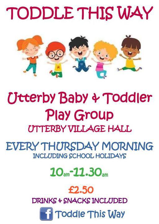toddler and baby group at Utterby